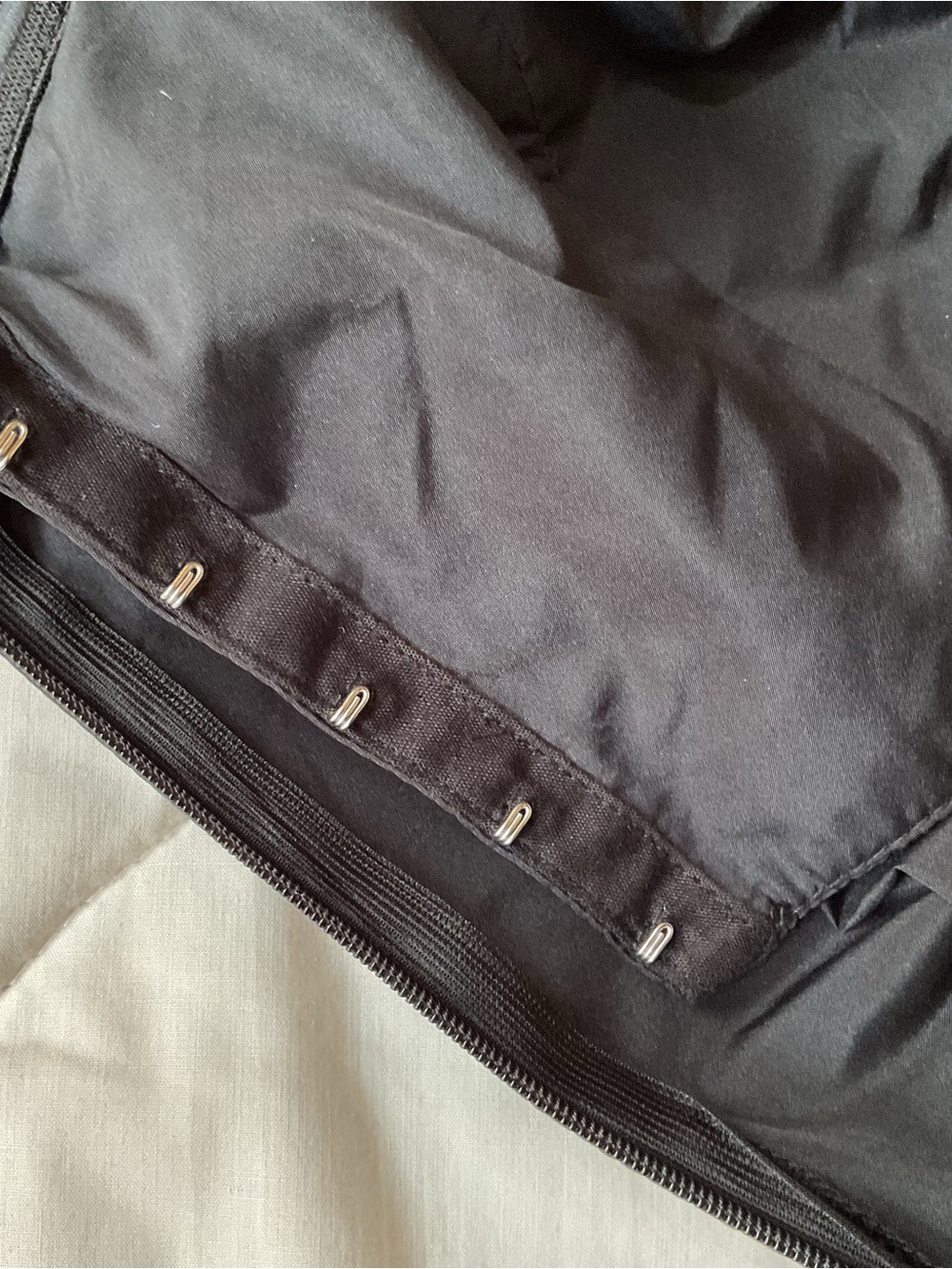Zara strapless dress with Pockets, Black small, new - Picture 8 of 9